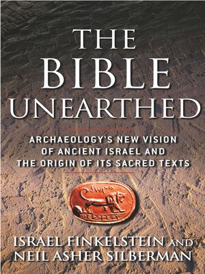 The Bible Unearthed - ebook